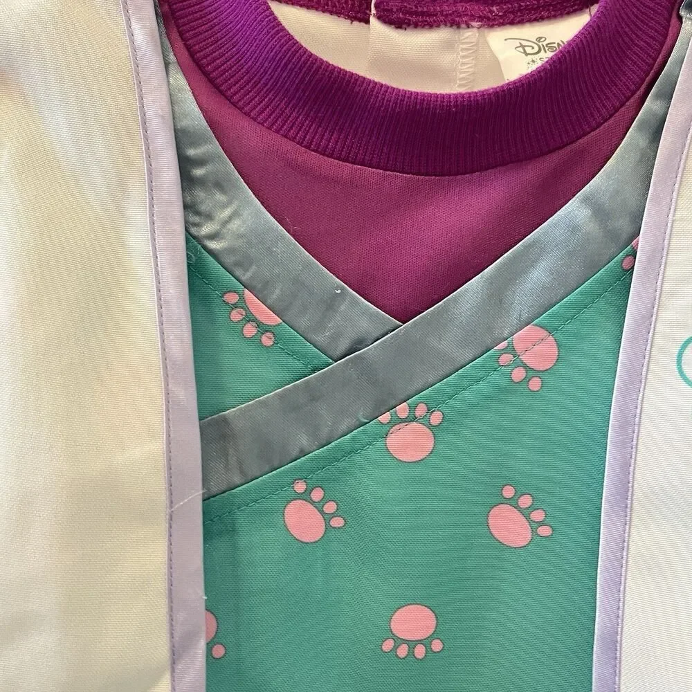 Disney Store Doc McStuffins Pet Vet Costume Tunic Top Size 3